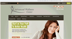 Desktop Screenshot of advancedwellnessrg.com